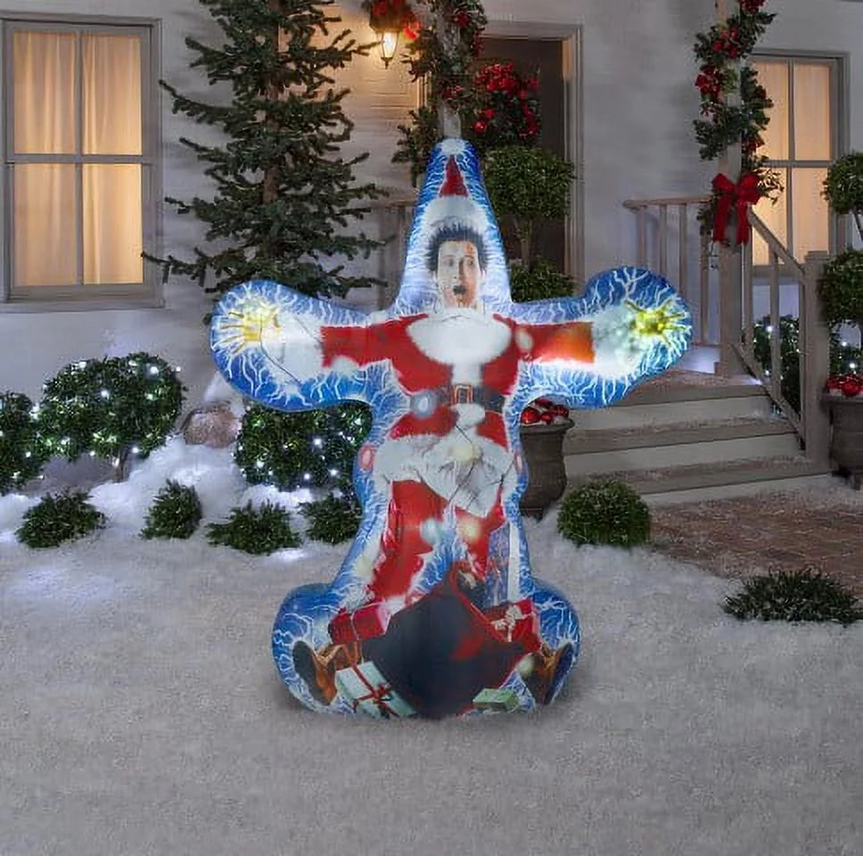 Photorealistic Projection Airblown Inflatable Mini Kaleidoscope Chevy Chase, 6 Ft Tall