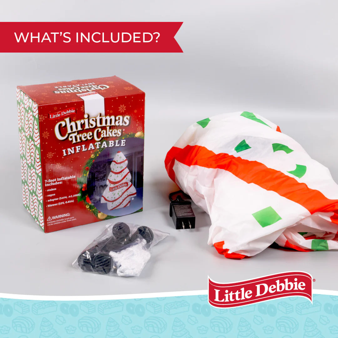 Christmas Tree Cake Yard Inflatable