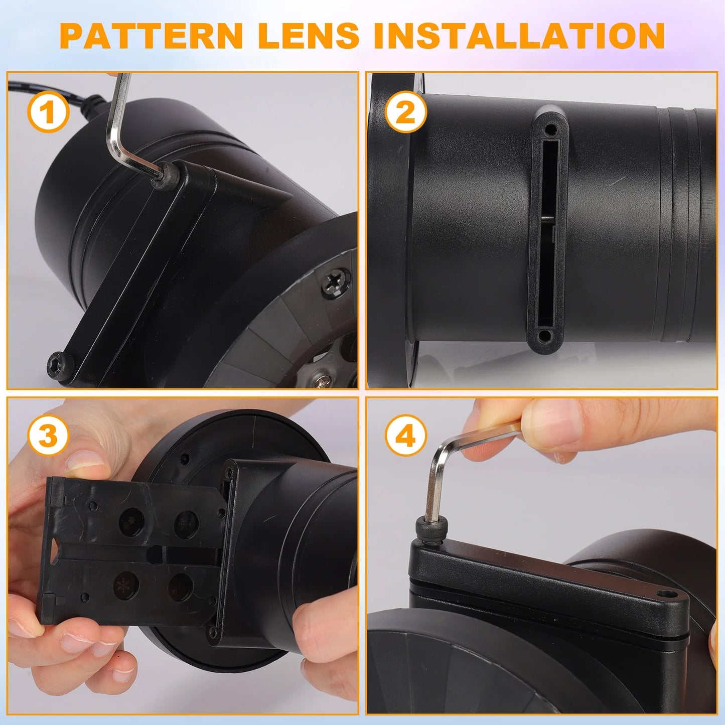 Projector Lights 16 Patterns Garden Lamp Lighting Waterproof Landscape Projection Light for Christmas Halloween Holiday Indoor Outdoor Wall Motion Decoration