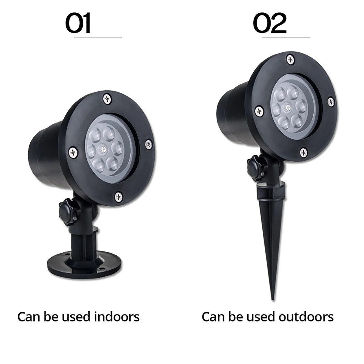Waterproof Moving Snowflake Laser Projector Light Christmas New Year LED Stage Light Outdoor Snow Party Garden Landscape Lamp