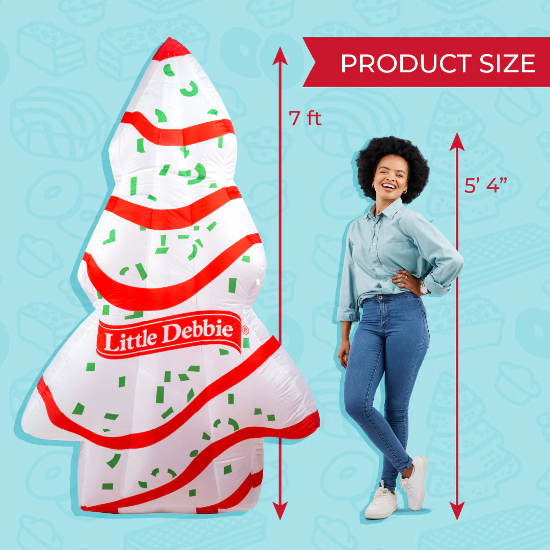 Christmas Tree Cake Yard Inflatable
