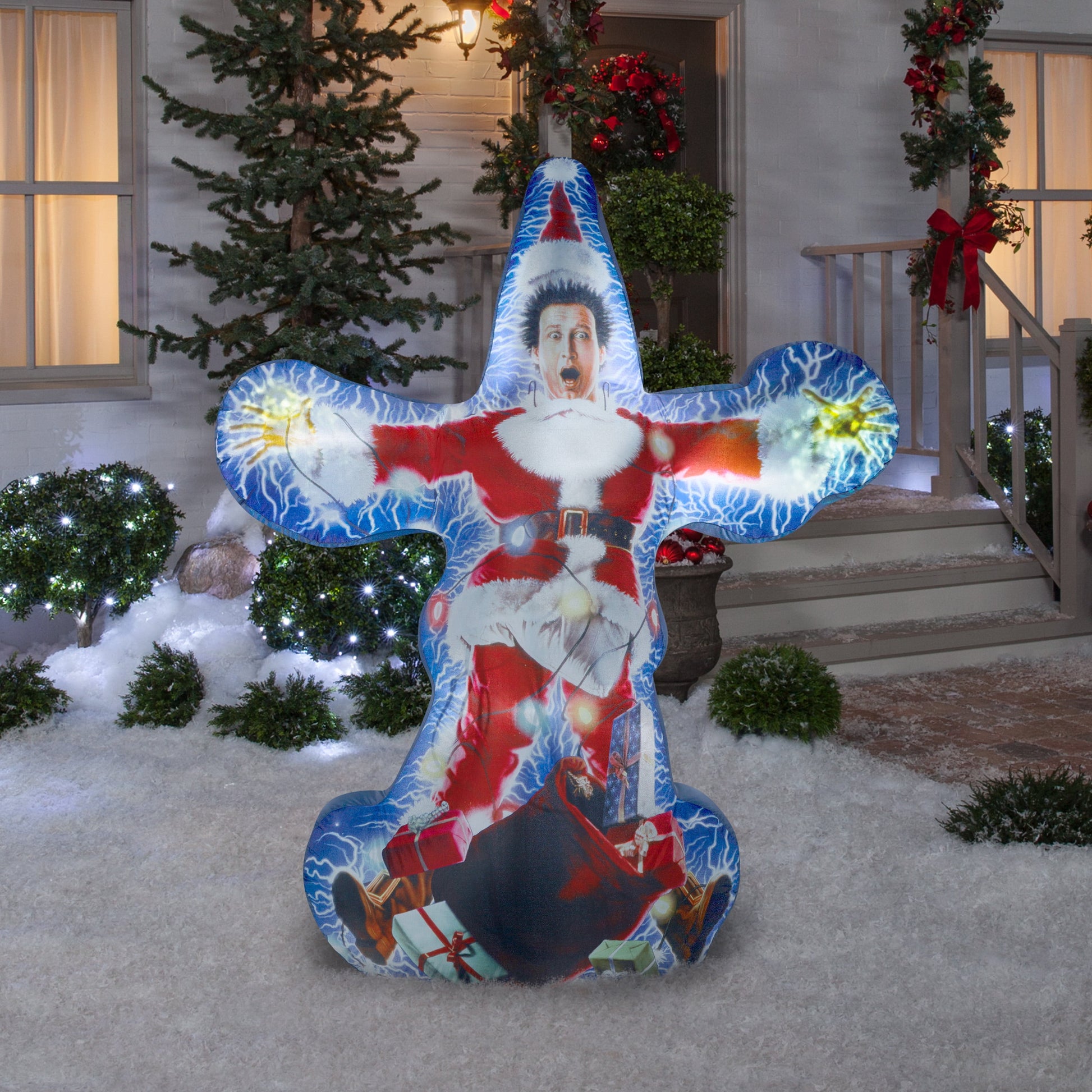 Photorealistic Projection Airblown Inflatable Mini Kaleidoscope Chevy Chase, 6 Ft Tall