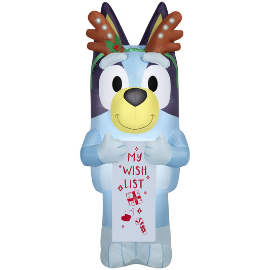 New Christmas Airblown Inflatables Yard Decoration  with Wish List , 5.5 Ft